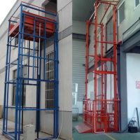 遼寧遼中現場安液壓貨梯