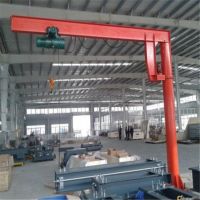 遼寧法庫現場安裝懸臂起重機