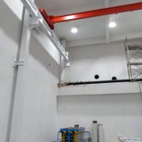 廣州花都區(qū)現(xiàn)場制作單梁起重機