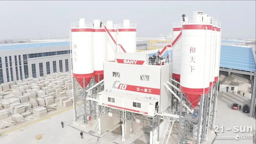 三一C10攪拌站