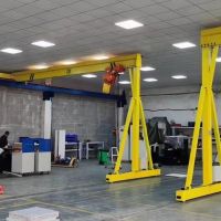 湖北省恩施現場制作簡易小型起重機行車，行吊龍門吊大全