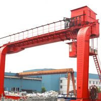 北京抓斗門式起重機