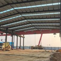 廣州歐式雙梁起重機 10噸 可定制適用于各種工業(yè)場合