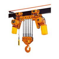 浙江超低雙速運(yùn)行式15T小型環(huán)鏈電動葫蘆生產(chǎn)廠家